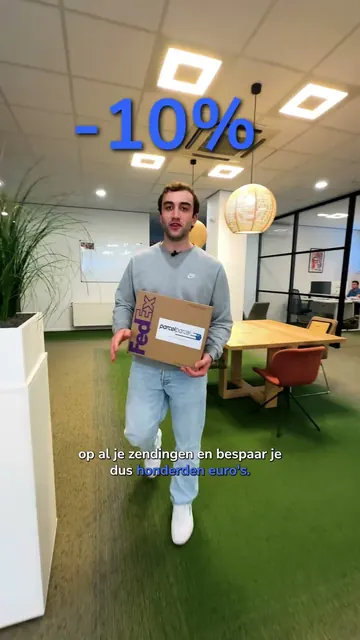 Thomas on the 10% welcome discount (in Dutch)